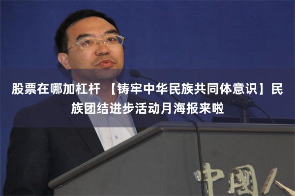 股票在哪加杠杆 【铸牢中华民族共同体意识】民族团结进步活动月海报来啦
