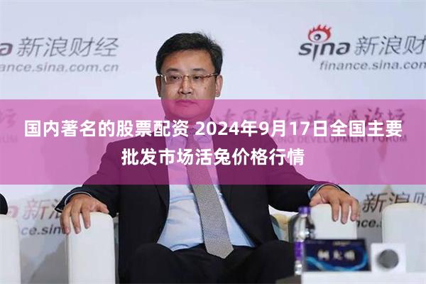 国内著名的股票配资 2024年9月17日全国主要批发市场活兔价格行情