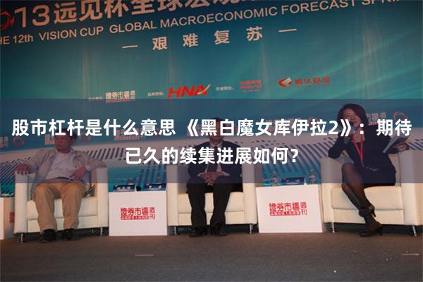 股市杠杆是什么意思 《黑白魔女库伊拉2》：期待已久的续集进展如何？