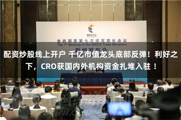 配资炒股线上开户 千亿市值龙头底部反弹！利好之下，CRO获国内外机构资金扎堆入驻 ！
