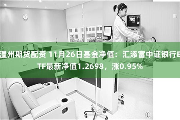 温州期货配资 11月26日基金净值：汇添富中证银行ETF最新净值1.2698，涨0.95%