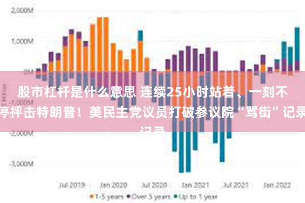 股市杠杆是什么意思 连续25小时站着、一刻不停抨击特朗普！美民主党议员打破参议院“骂街”记录
