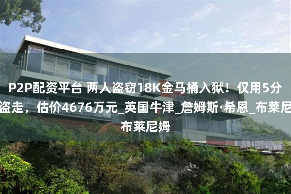 P2P配资平台 两人盗窃18K金马桶入狱！仅用5分钟盗走，估价4676万元_英国牛津_詹姆斯·希恩_布莱尼姆